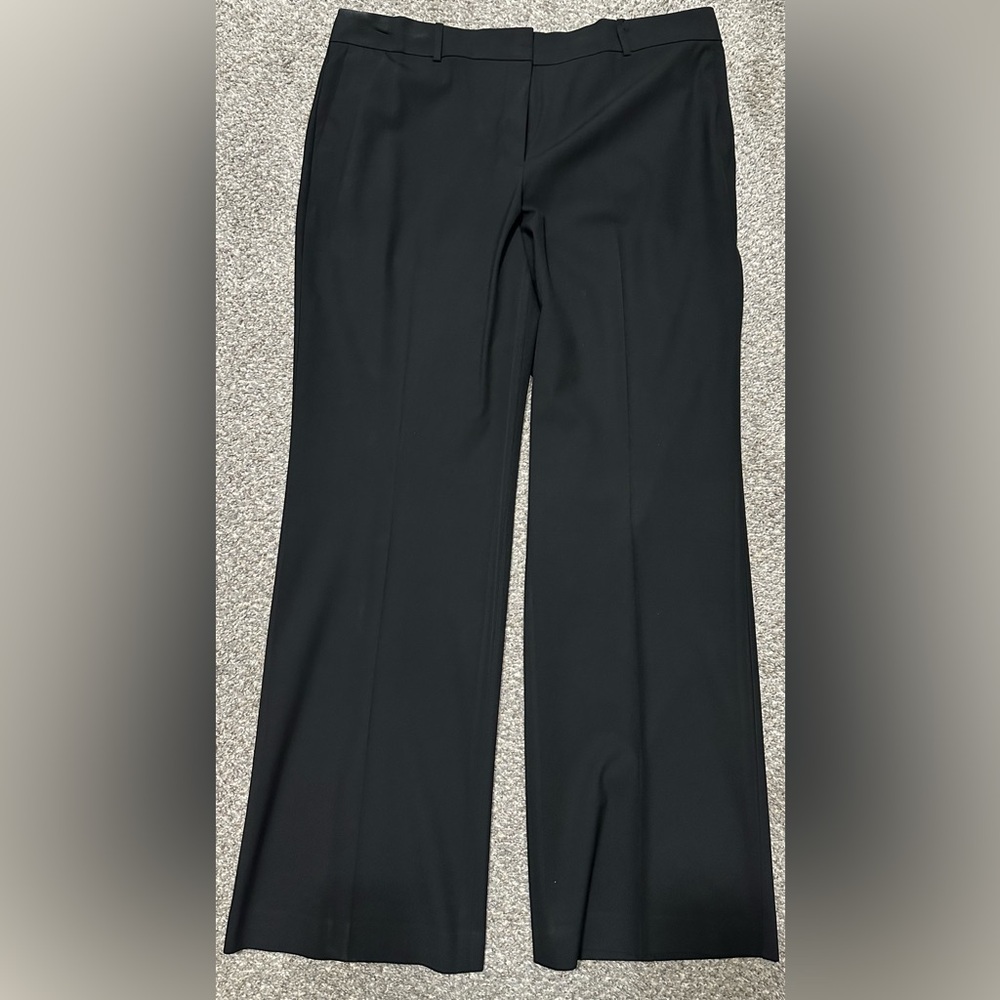 Ann Taylor Black Kate Fit Suit Pants - size 16